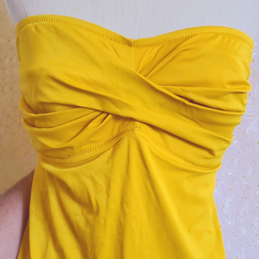 J. Crew Yellow Sleeveless Top - Picture 2 of 5